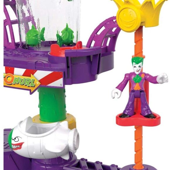 Fisher Price Imaginext DC Super Friends The Joker Laff Factory Figure Playset - Picture 5 of 6